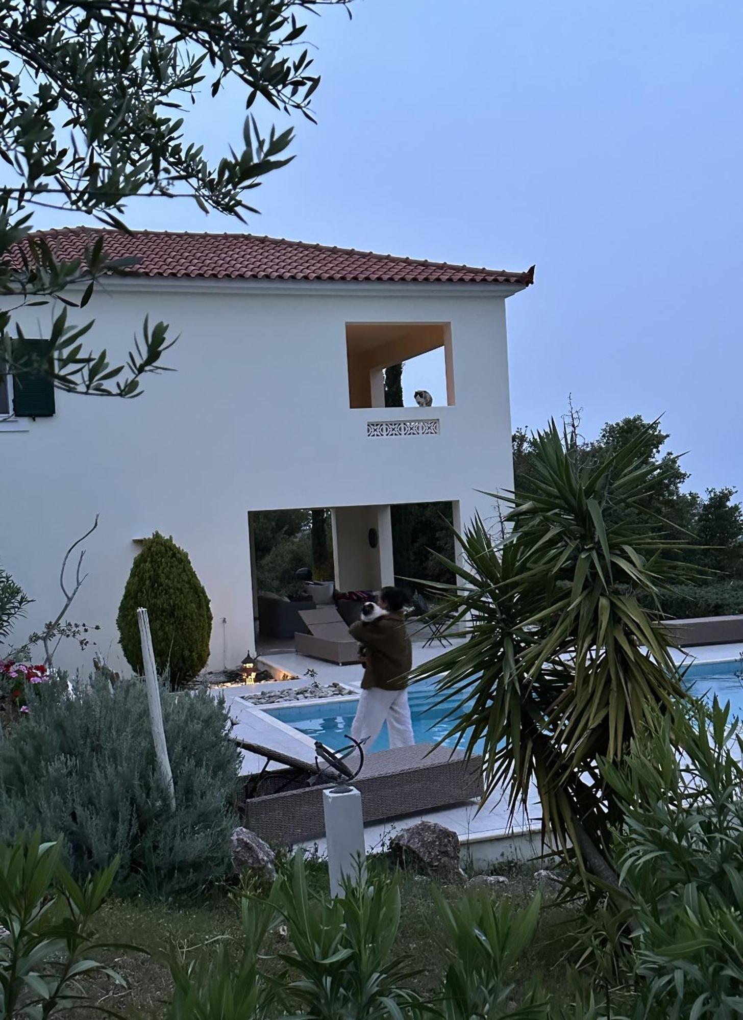 Villa Kyparissia De Wandelboom à Vrises  Extérieur photo